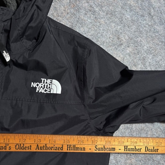 The North Face Boys DryVent Hooded Jacket Black Fleece Lined M Youth Gorpcore - Picture 12 of 16